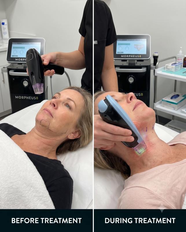 Morpheus8 for Double Chin, Jowls, and Non-Surgical Face Tightening in Sunny Isles